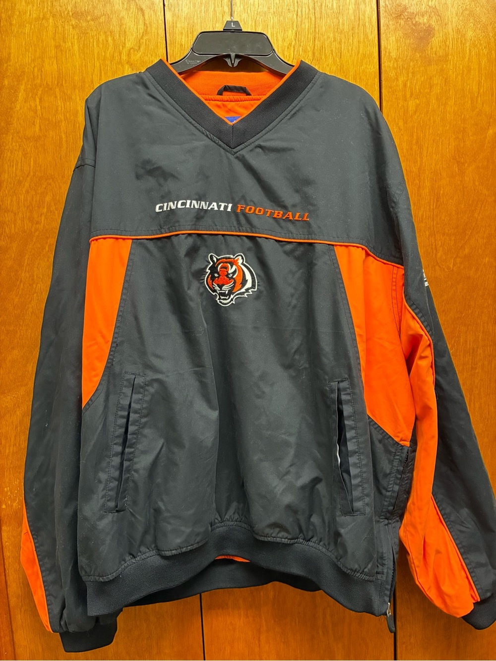 Reebok NFL Team Apparel Jacket - Orange & Black